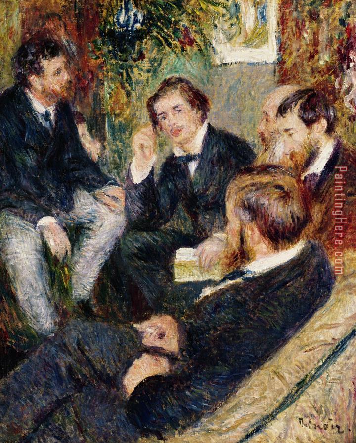Pierre Auguste Renoir The Artist's Studio Rue Saint Georges